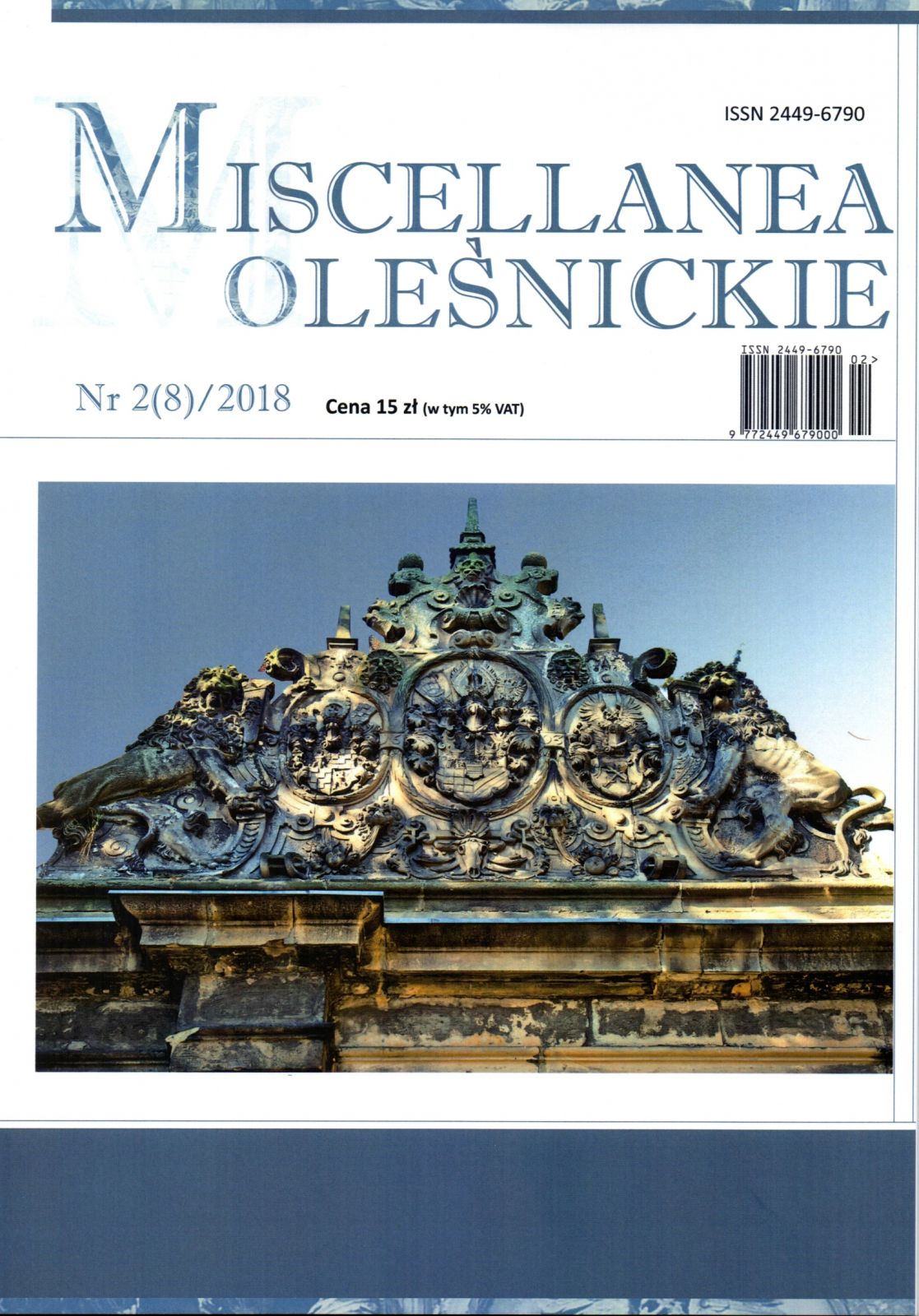 Nowy numer “Miscellanea Oleśnickie”